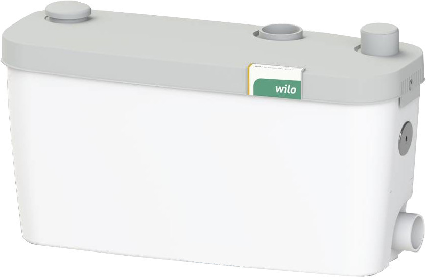 Wilo Abwasser-Hebeanlage HiSewlift 3-l35 für Wand-WC, Waschbecken, Dusche